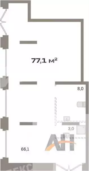 Помещение свободного назначения в Москва Тагильская ул., 6 (77 м) - Фото 2