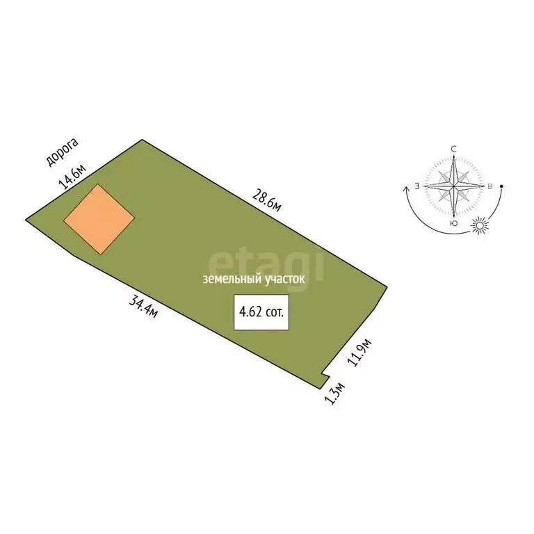 Дом в Старый Крым, переулок Логвинова (67.2 м) - Фото 2