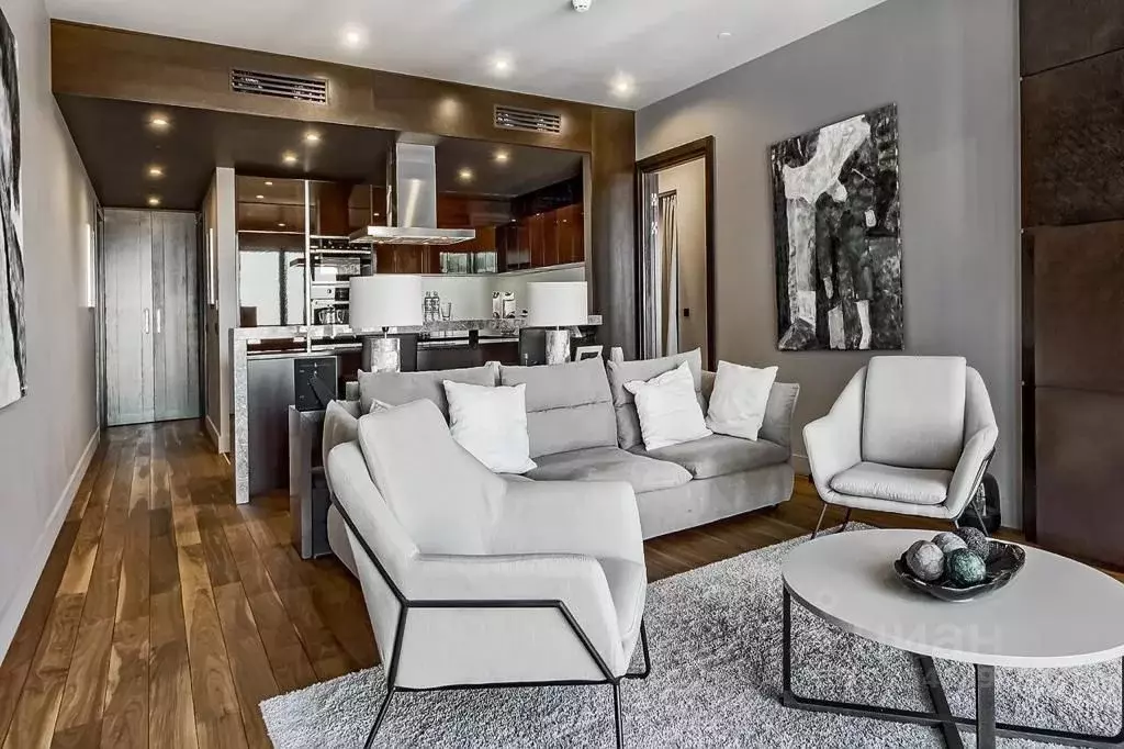 2-к кв. Москва 1-й Красногвардейский проезд, 21с2 (90.7 м) - Фото 2