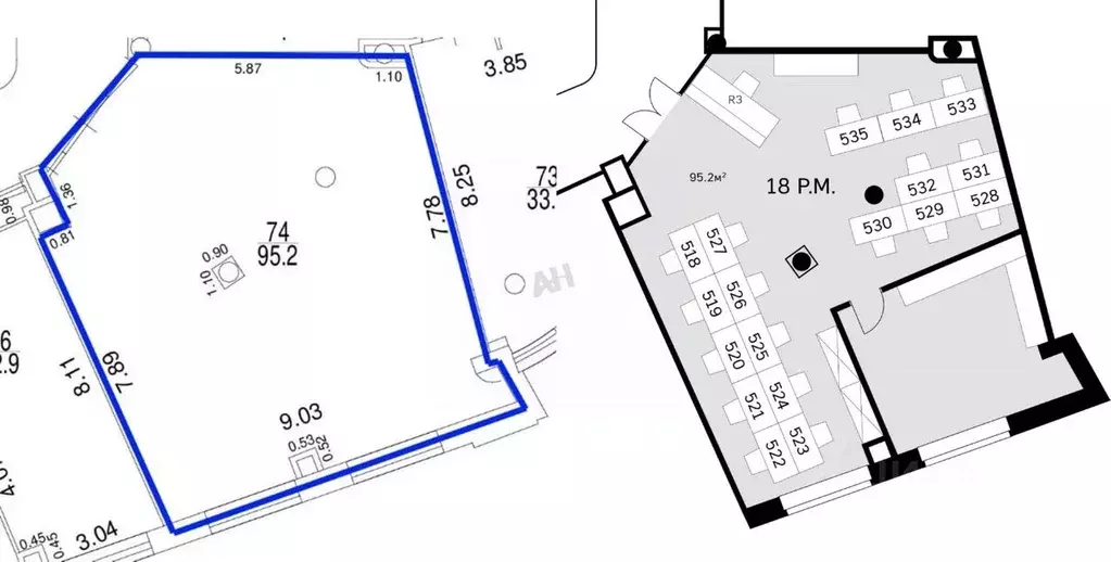 Помещение свободного назначения в Москва ул. Арбат, 10 (105 м) - Фото 2