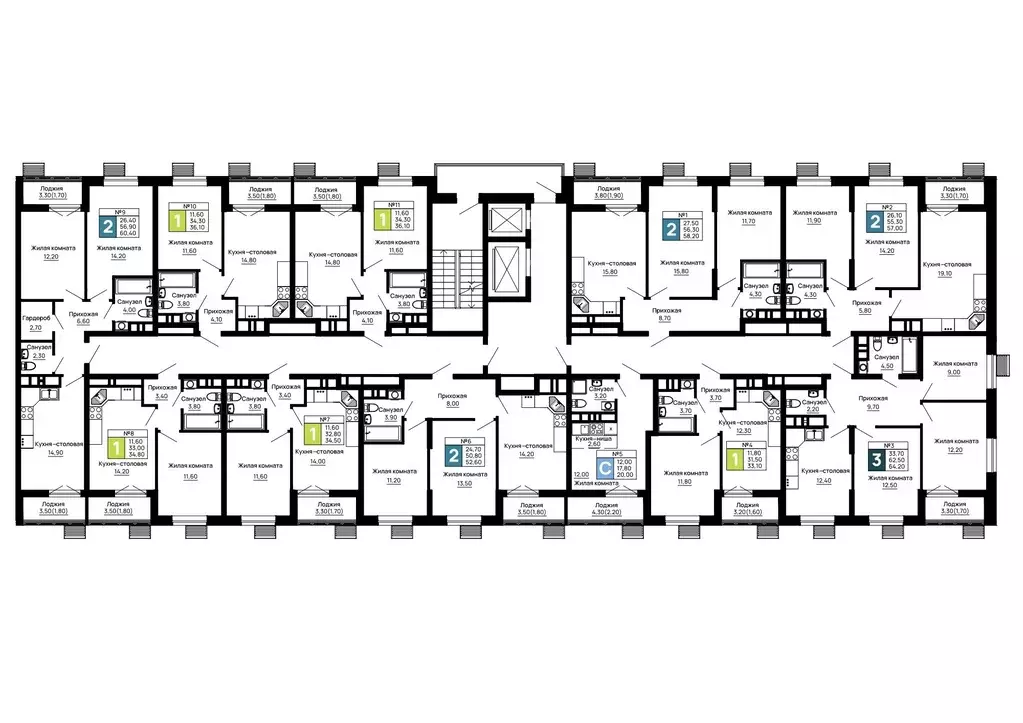 Студия Адыгея, Тахтамукайский район, Яблоновский пгт  (20.0 м) - Фото 2