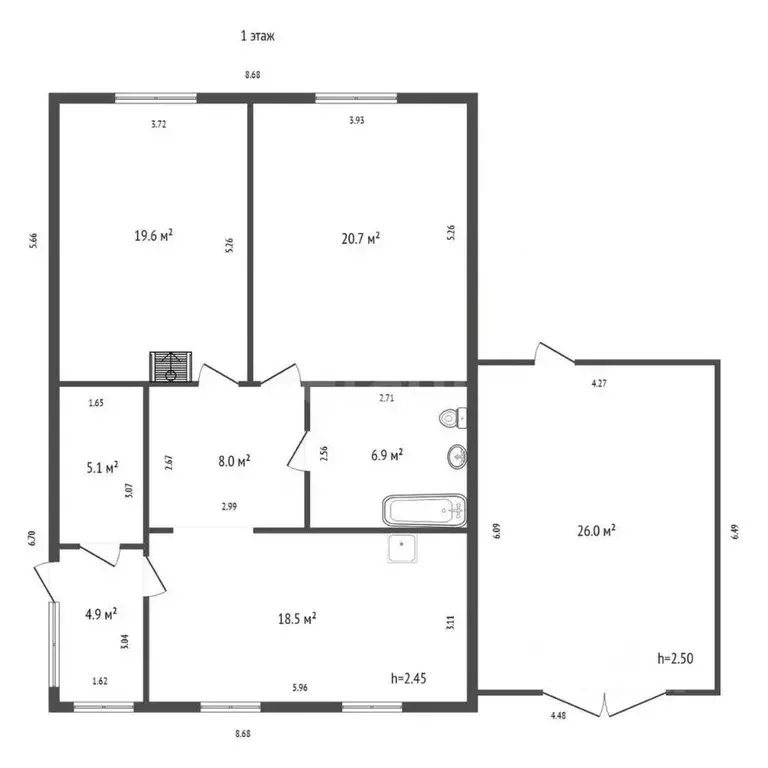 Дом в Красноярский край, Красноярск городской округ, Березовка ... - Фото 2