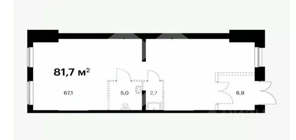 Помещение свободного назначения в Московская область, Мытищи ул. ... - Фото 1