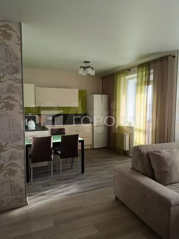 1-к. квартира, 40 м, 9/19 эт. - Фото 1