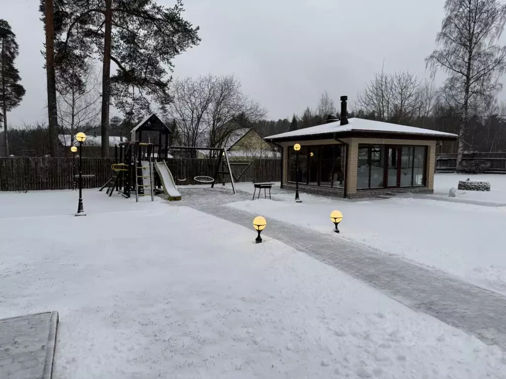 Дом в Ленинградская область, Приозерский район, пос. Мичуринское ул. ... - Фото 1