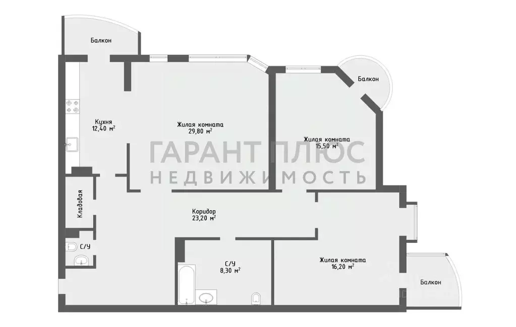 3-к кв. Липецкая область, Липецк Кузнечная ул., 12 (116.8 м) - Фото 2