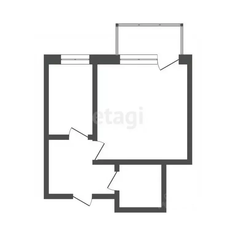 1-к кв. Бурятия, Улан-Удэ ул. Павлова, 72 (33.3 м) - Фото 1