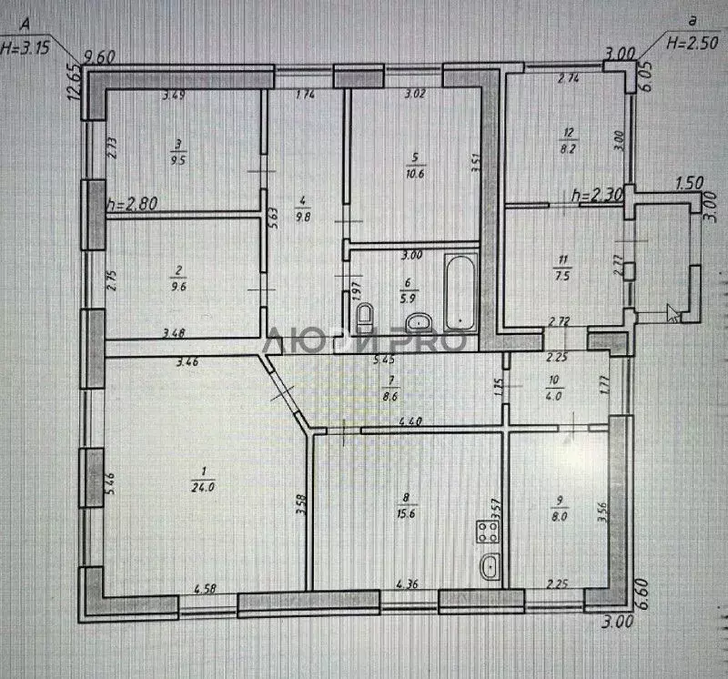 Коттедж в Башкортостан, с. Буздяк ул. Кудашева, 24 (106 м) - Фото 1