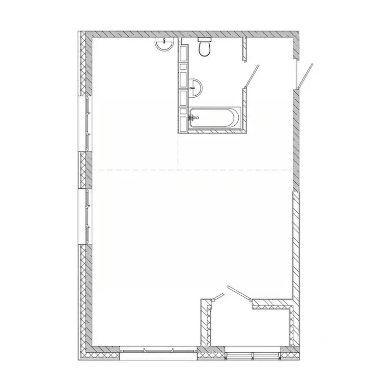 2-к кв. Приморский край, Владивосток Посейдония жилой комплекс (62.31 ... - Фото 1