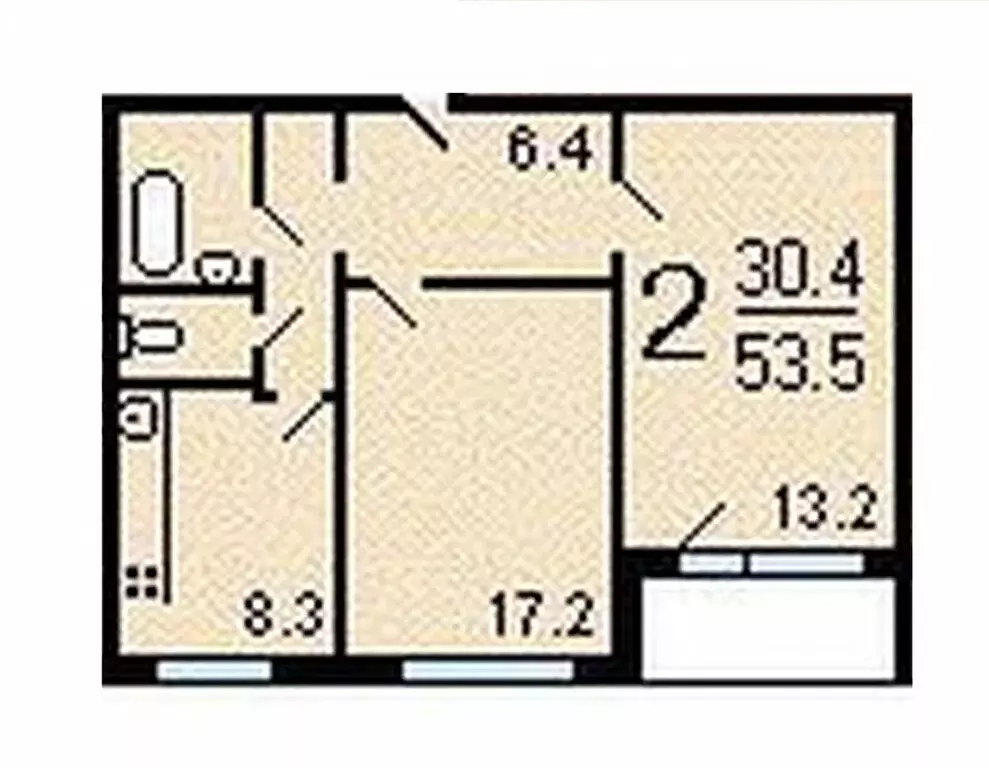2-комнатная квартира: Москва, Дмитровское шоссе, 149 (53.2 м) - Фото 2