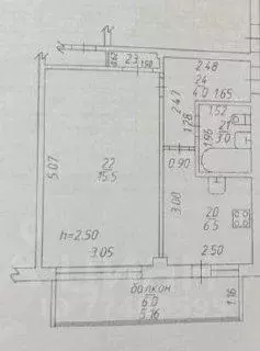 1-к кв. Краснодарский край, Краснодар ул. Герцена, 186 (29.9 м) - Фото 2