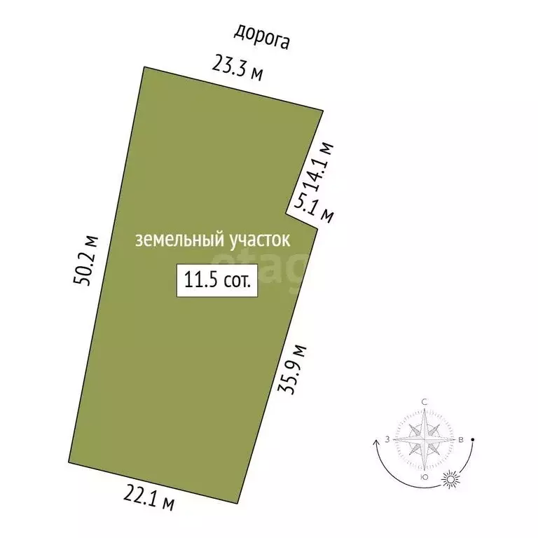 Участок в Тукаевский район, Азьмушкинское сельское поселение, СНТ ... - Фото 1