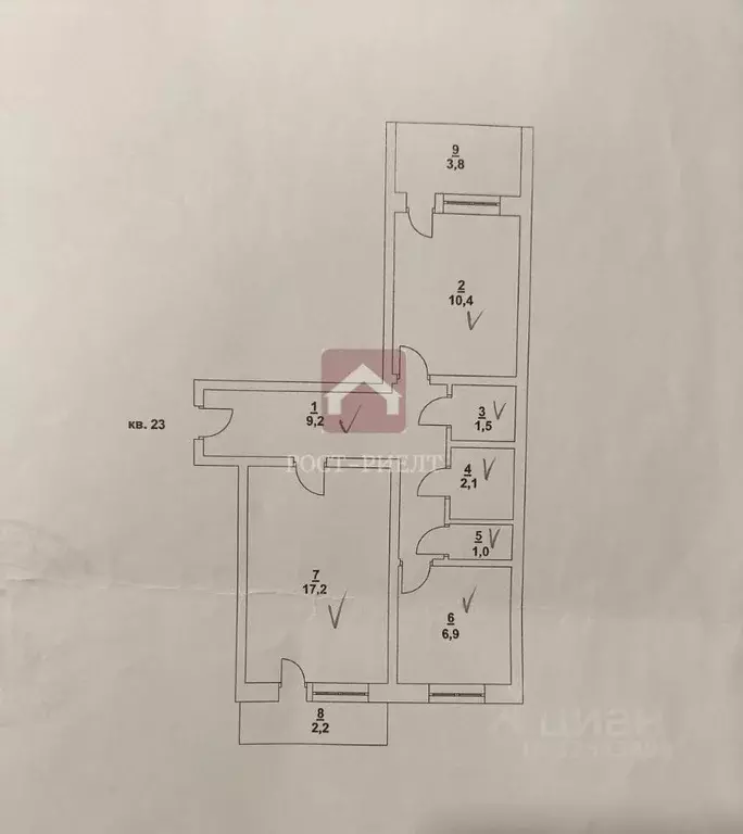2-к кв. Саратовская область, Саратов пос. Комсомольский, ул. ... - Фото 2