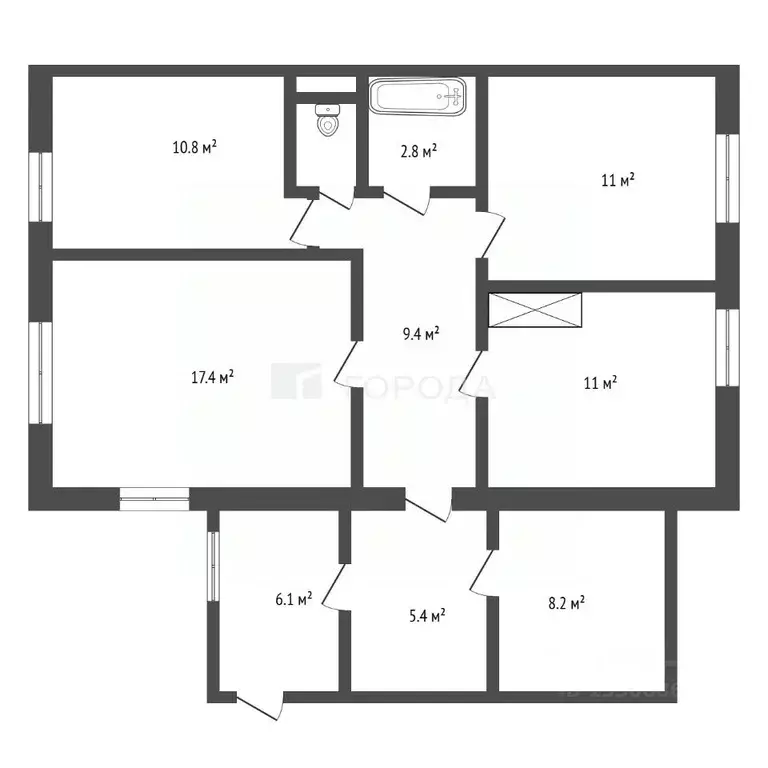 Дом в Кемеровская область, Новокузнецкий муниципальный округ, пос. ... - Фото 2