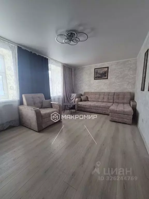 2-к кв. Татарстан, Высокогорский район, пос. Бирюлинского Зверосовхоза ... - Фото 1