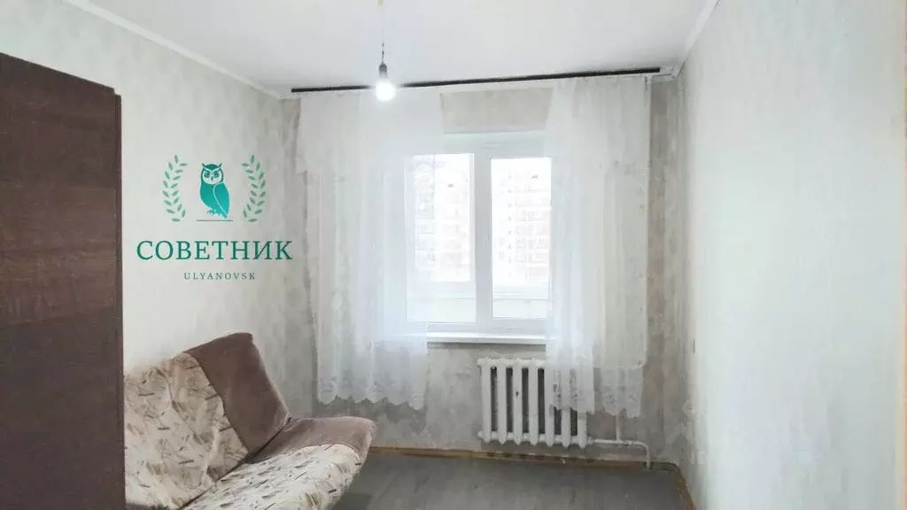 2-к кв. Ульяновская область, Ульяновск просп. Ленинского Комсомола, 11 ... - Фото 1