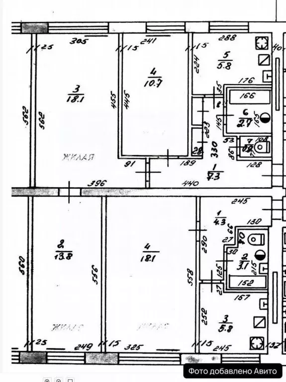 3-к кв. Калининградская область, Гурьевск Советская ул., 37 (59.2 м) - Фото 2