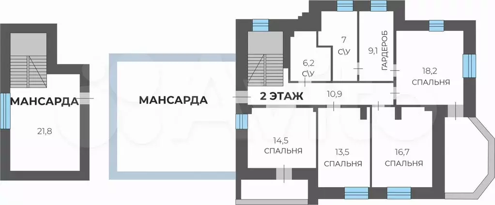 Коттедж 526,7 м на участке 23 сот. - Фото 0