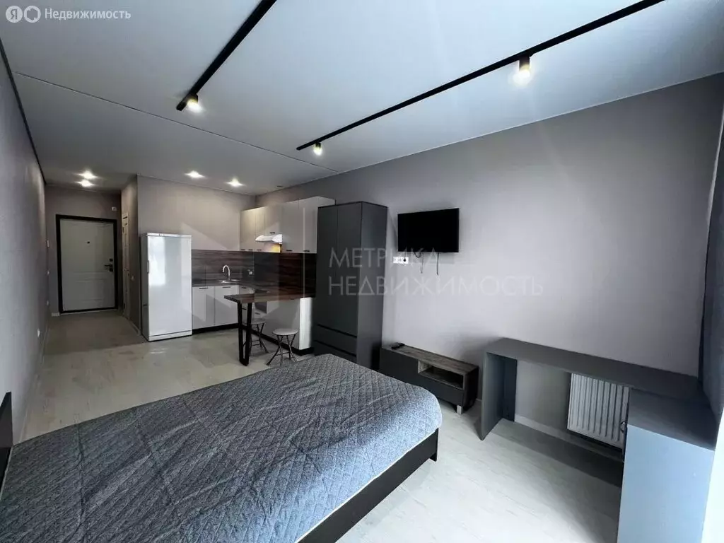 Квартира-студия: Тюмень, улица Павла Никольского, 14 (22.6 м) - Фото 2