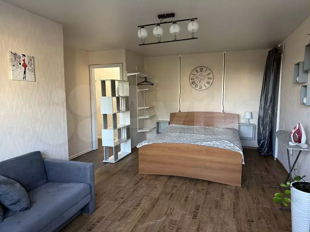1-к. квартира, 34 м, 4/5 эт. - Фото 1