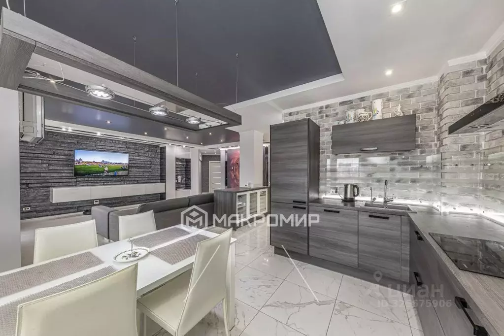 3-к кв. Челябинская область, Челябинск Университетская Набережная ул., ... - Фото 2