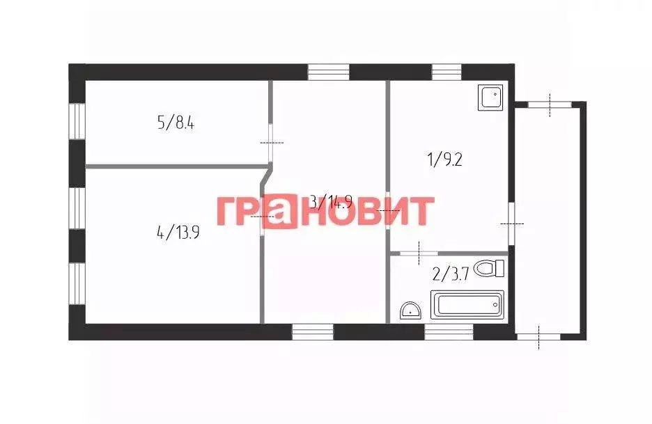Дом в Новосибирская область, Новосибирск Мелиоративная ул., 34 (50 м) - Фото 0