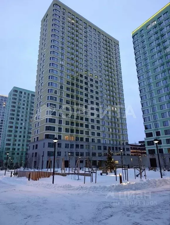 2-к кв. Тюменская область, Тюмень ул. Эльвиры Федоровой, 1к1 (52.7 м) - Фото 0