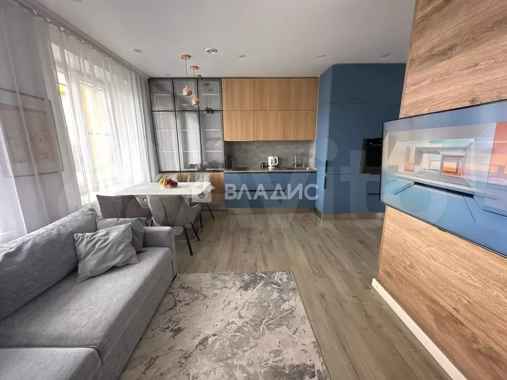 2-к. квартира, 54,5 м, 21/44 эт. - Фото 1