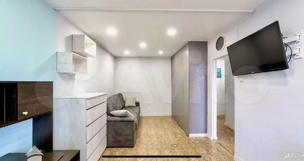 1-к. квартира, 31 м, 4/5 эт. - Фото 1