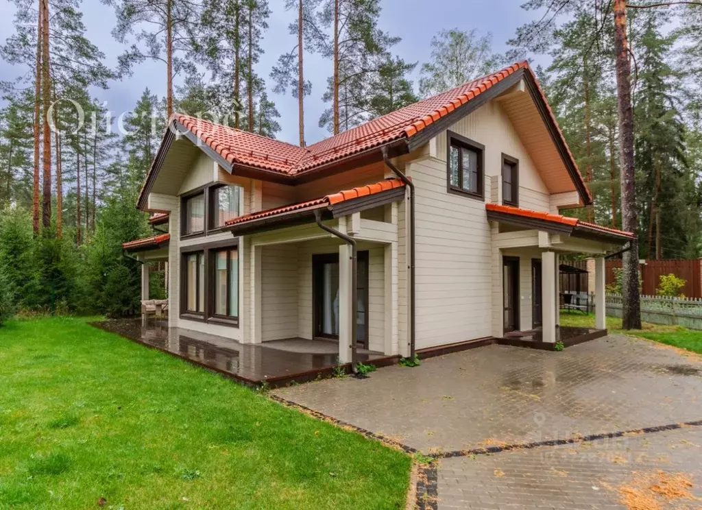 Дом в Ленинградская область, Выборгский район, Рощино пгт, ЦК-2 клп 10 ... - Фото 2