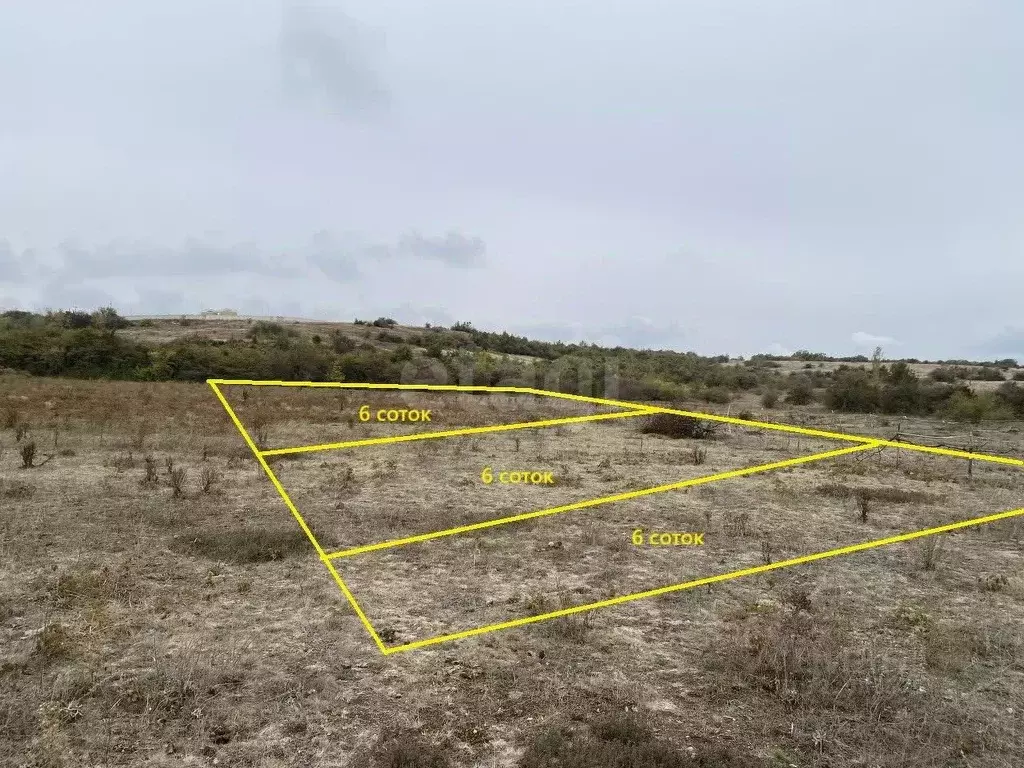 Участок в Крым, Симферопольский район, Мазанское с/пос, с. Опушки  ... - Фото 1