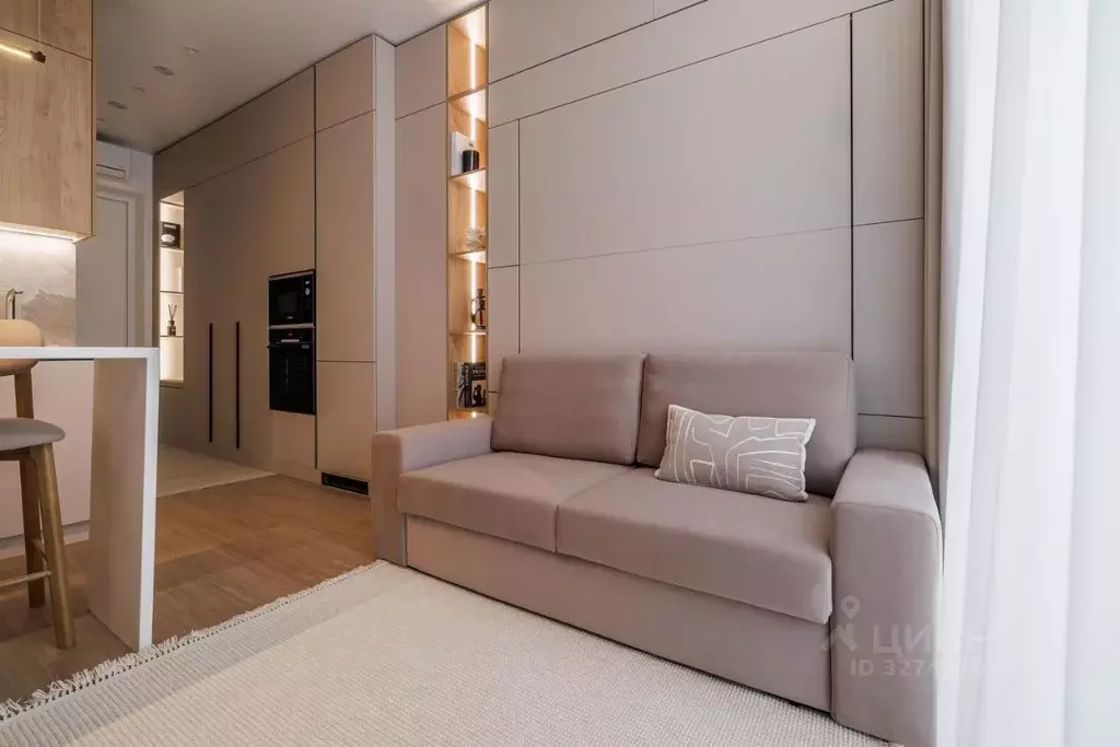 Студия Москва Озерная ул., 1к2/4 (25.0 м) - Фото 1