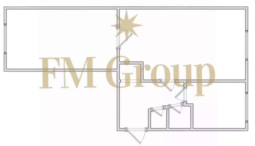 2-к кв. Белгородская область, Белгород Садовая ул., 41 (46.0 м) - Фото 2