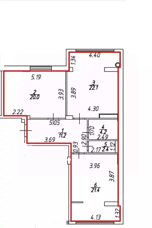 2-к кв. Ставропольский край, Ставрополь ул. Розы Люксембург, 24 (82.0 ... - Фото 1