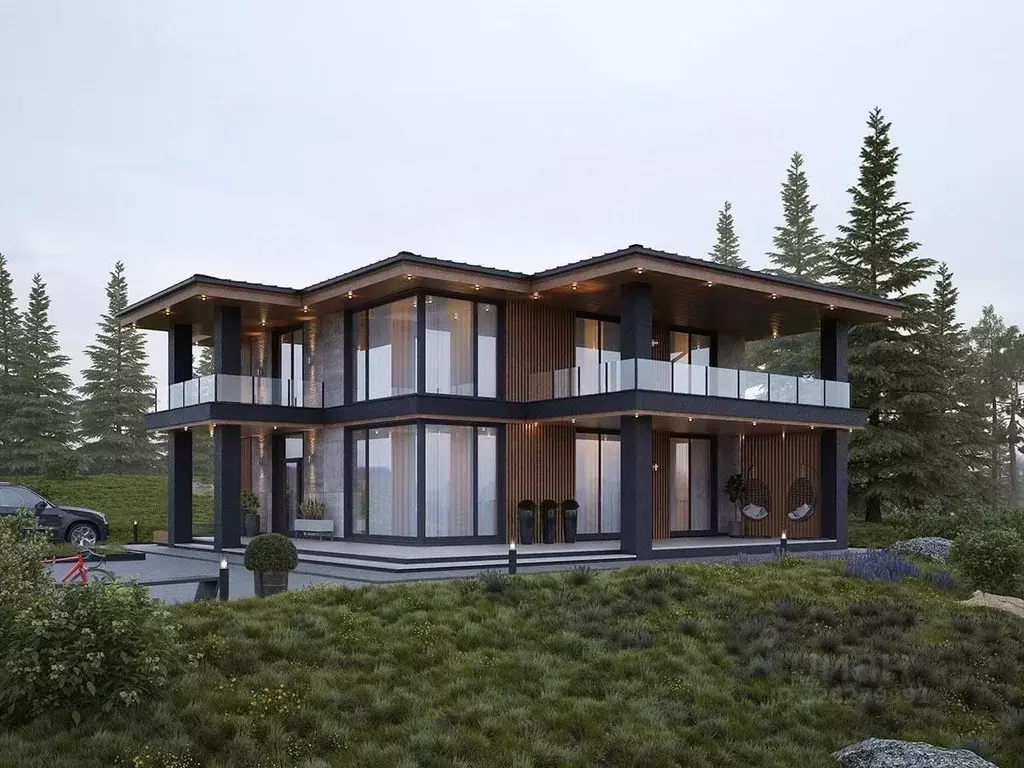 Коттедж в Москва д. Николо-Хованское, 302 (250 м) - Фото 1