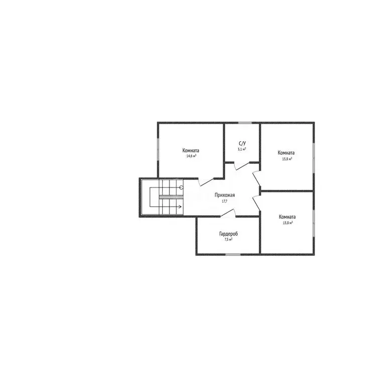 Дом в аул Новая Адыгея, улица Шовгенова, 25/2А (153.4 м) - Фото 2