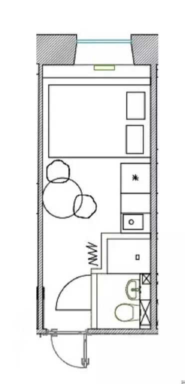 Квартира, студия, 12 м - Фото 0