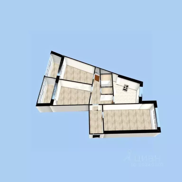 Комната Башкортостан, Уфа Транспортная ул., 36/3 (16.8 м) - Фото 2