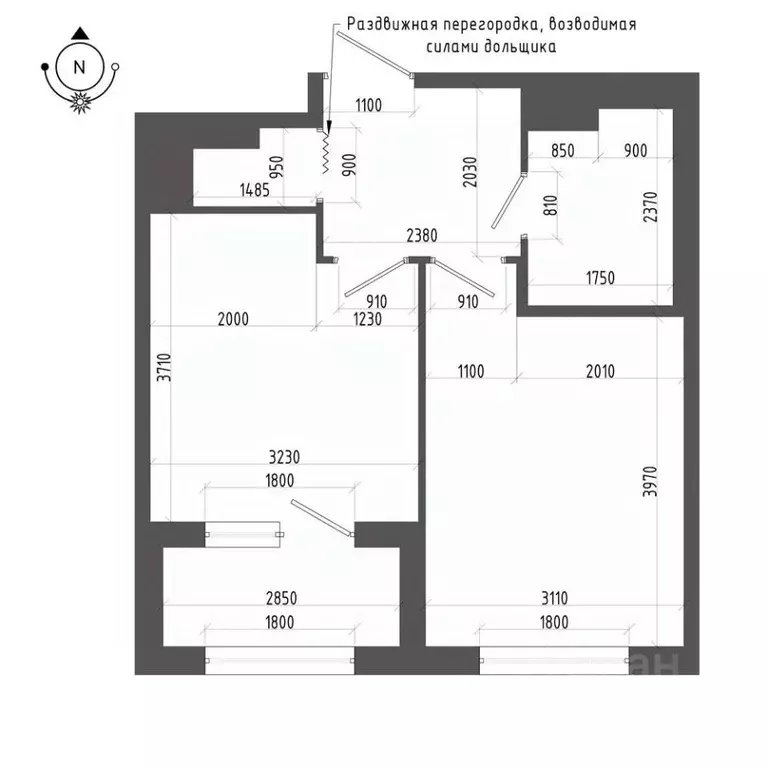 1-к кв. Санкт-Петербург бул. Измайловский, 11 (31.1 м) - Фото 1