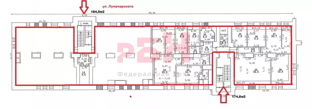 Помещение свободного назначения в Свердловская область, Екатеринбург ... - Фото 2