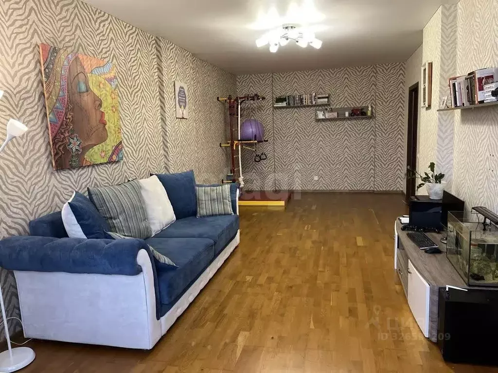 2-к кв. Татарстан, Казань ул. Хусаина Мавлютова, 42 (67.3 м) - Фото 1