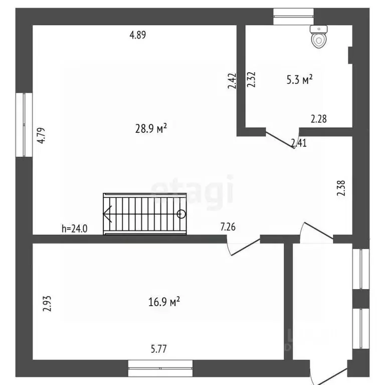 Дом в Мордовия, Лямбирский район, с. Александровка ул. 50 лет Победы, ... - Фото 1