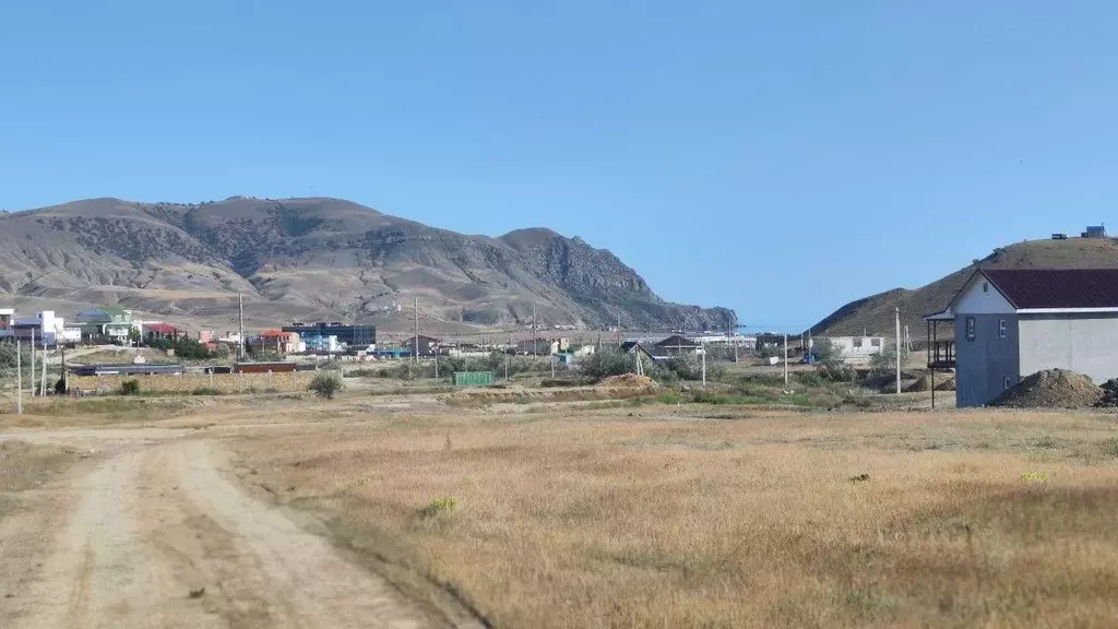 Участок в Крым, Судак муниципальный округ, с. Миндальное ул. ... - Фото 1