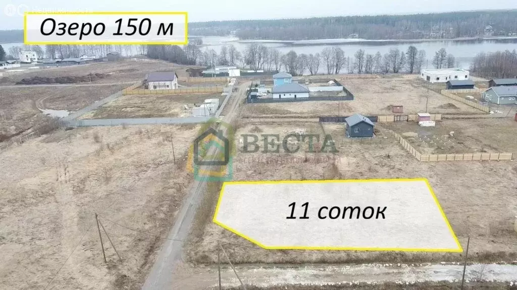 Участок в Приозерский район, Раздольевское сельское поселение, деревня ... - Фото 2