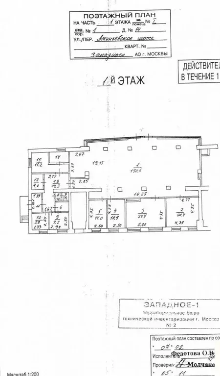 Помещение свободного назначения в Москва Аминьевское ш., 14К1 (274 м) - Фото 2