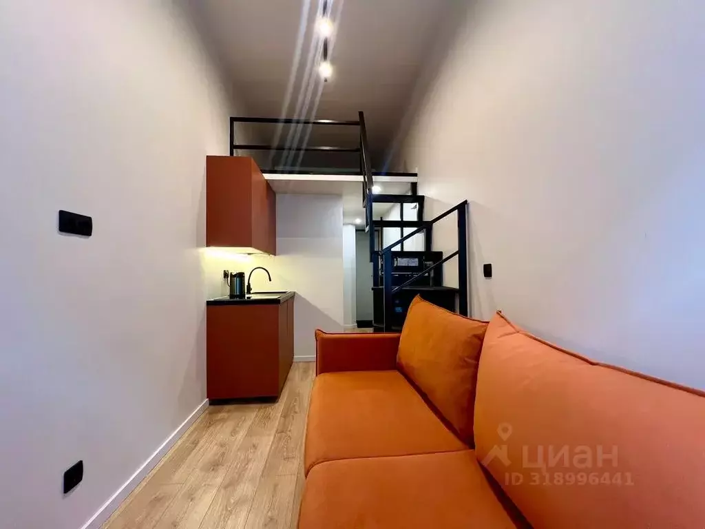 Студия Санкт-Петербург Можайская ул., 10 (16.0 м) - Фото 1
