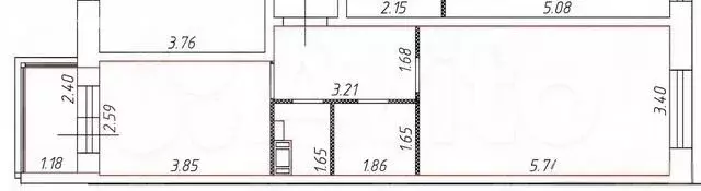 1-комнатная квартира: Мытищи, Тенистый бульвар, 13 (39.4 м) - Фото 2