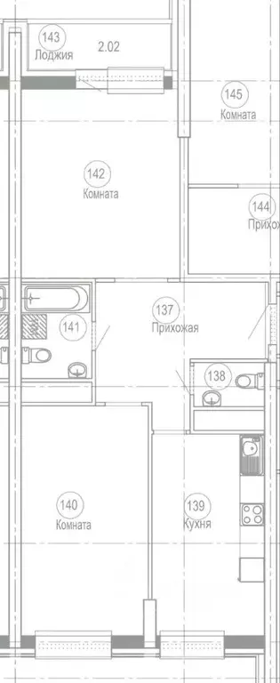 2-к кв. Московская область, Реутов Носовихинское ш., 27 (68.5 м) - Фото 2