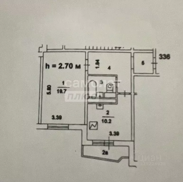 1-к кв. Москва ул. Грина, 1к8 (43.8 м) - Фото 2