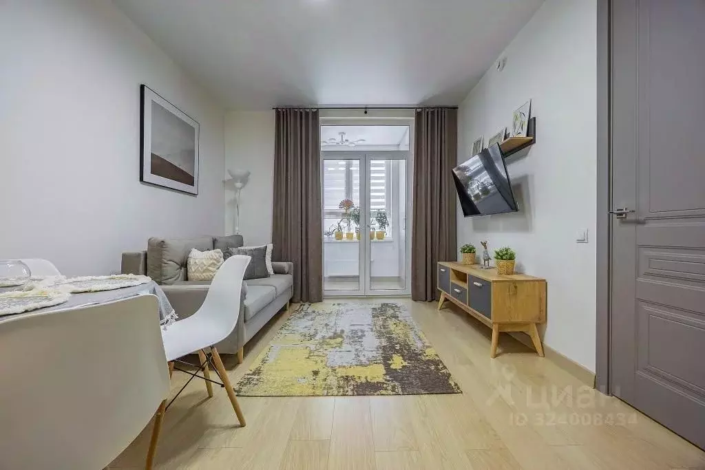 1-к кв. Нижегородская область, Нижний Новгород 2-я Оранжерейная ул., ... - Фото 2